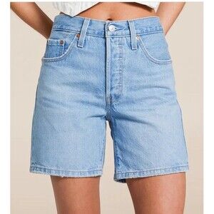 NWT Levi's Women's 501 Mid-Thigh Short Size 29